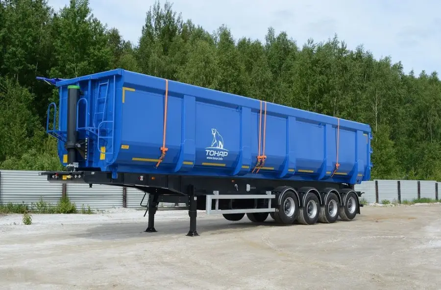 Полуприцеп-ломовоз Тонар SH4-60M (952342) - высота ССУ 1350