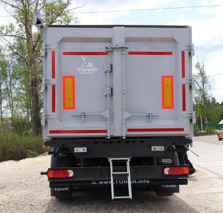 Полуприцеп-зерновоз Тонар-9598 - высота ССУ 1150
