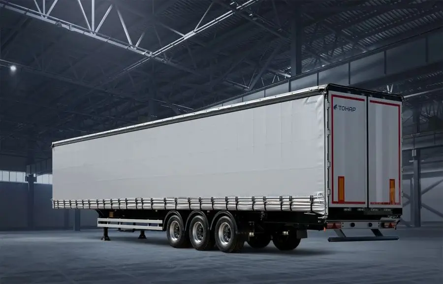 Тентованный полуприцеп Тонар T3-16/K (98881)