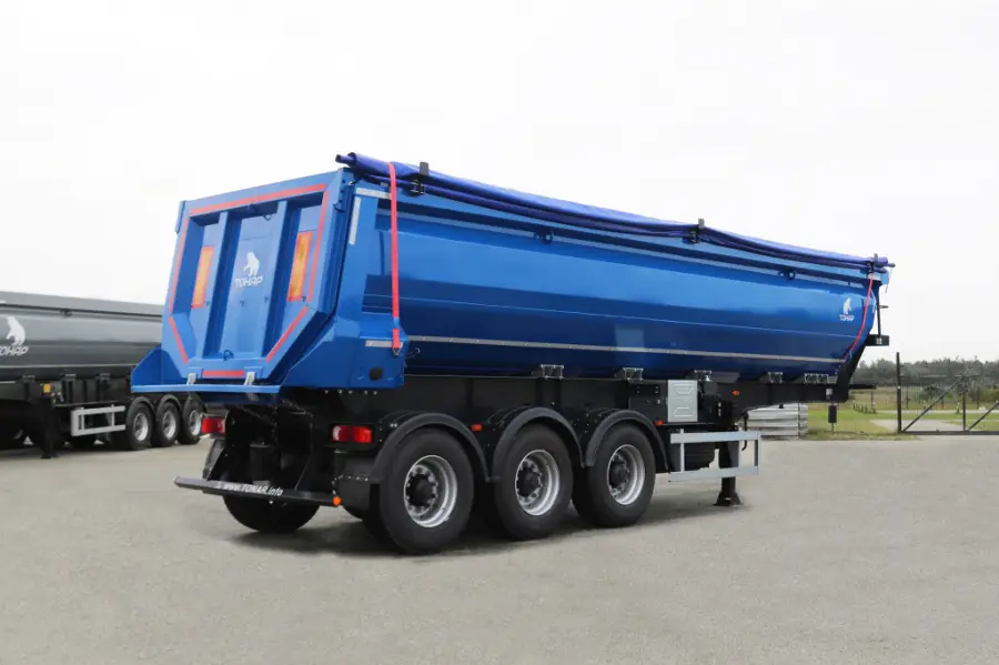 Полуприцеп с задней разгрузкой SL3-30 (9445) - высота ССУ 1300
